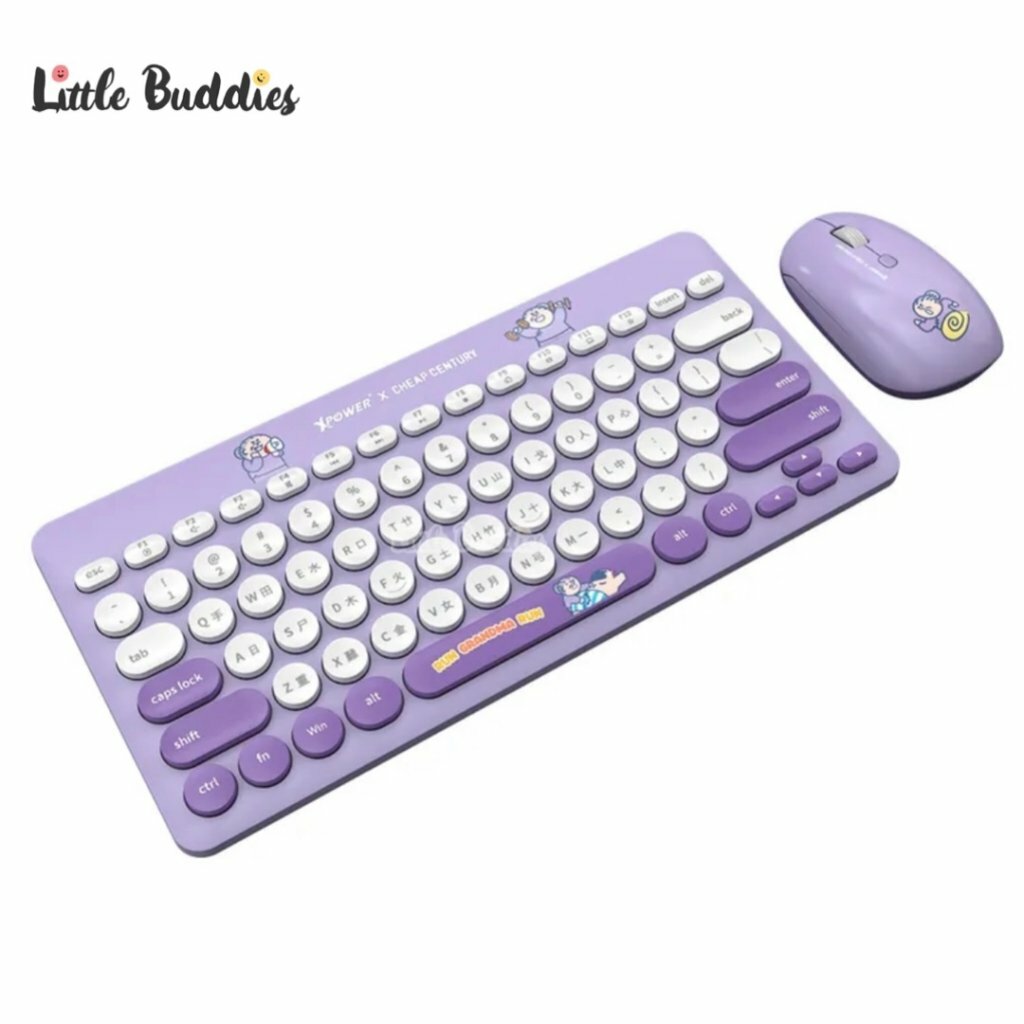 XPower 阿婆 無線鍵盤滑鼠套裝 (KB6)