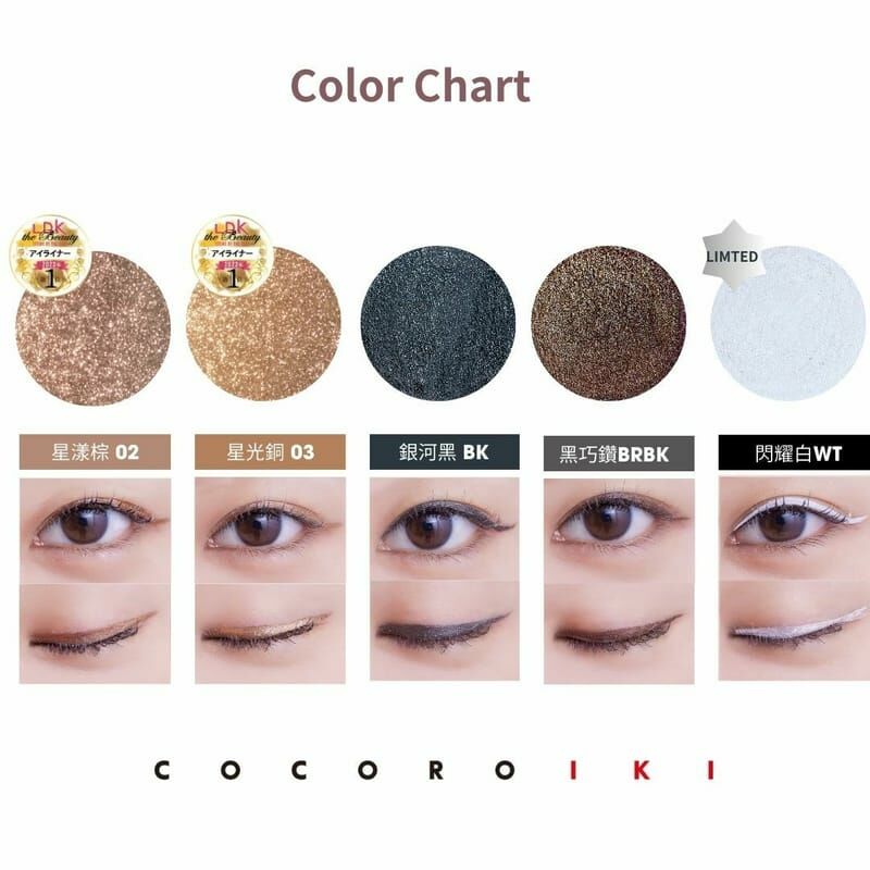 JP Cocoroiki 珍珠亮澤持久防水透氣眼線液 M011123