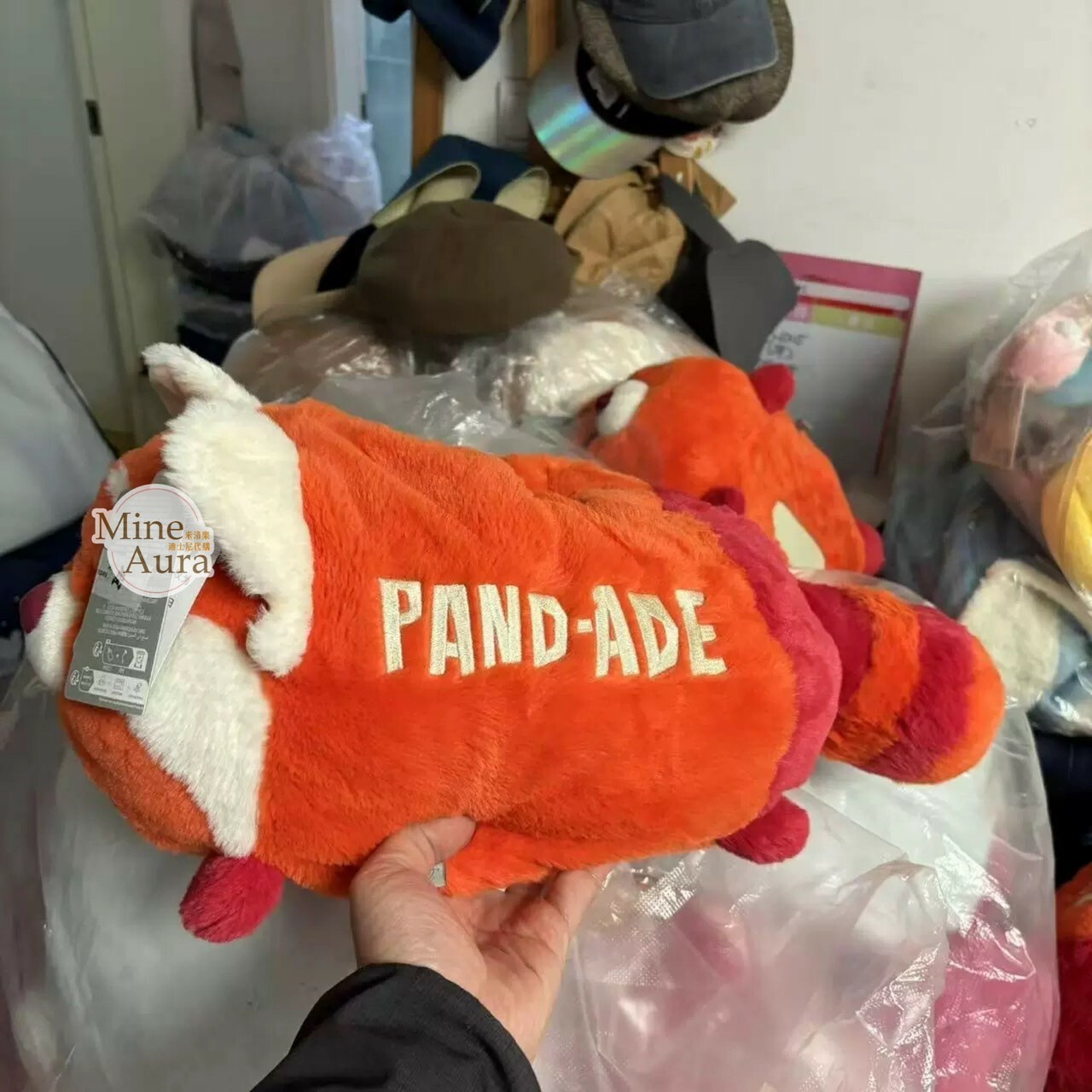 (限時特價) 小熊貓美美的時光系列 紅熊貓 美美 Meilin 絨毛造型 面紙套 青春養成記 Turning Red -上海迪士尼商店