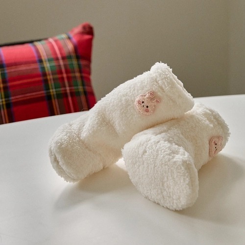 24F/W DTD暖心純色系列-微纖維雪花保暖襪 (LOGO/暖暖人物款)