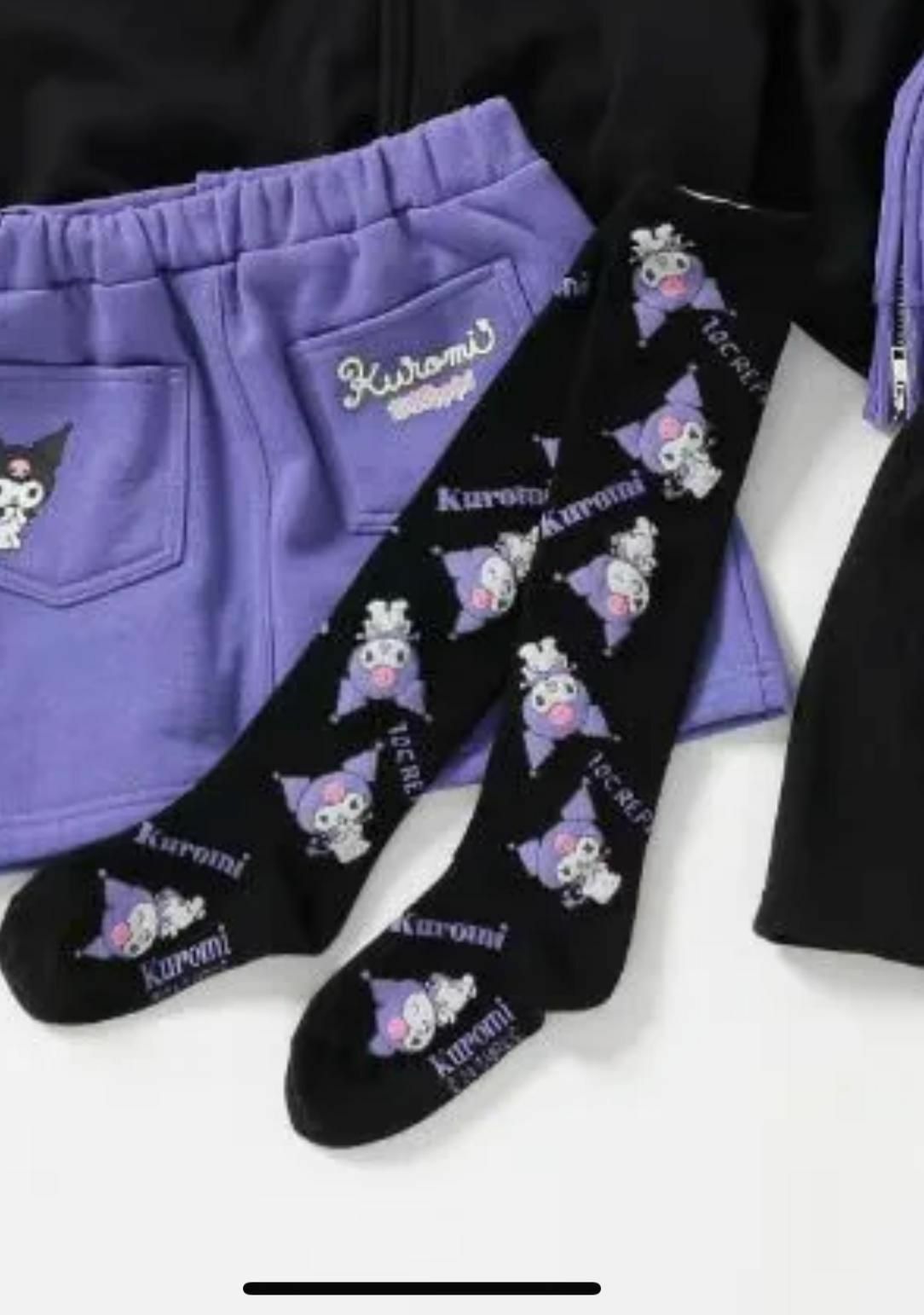 日單 Kuromi 長筒襪