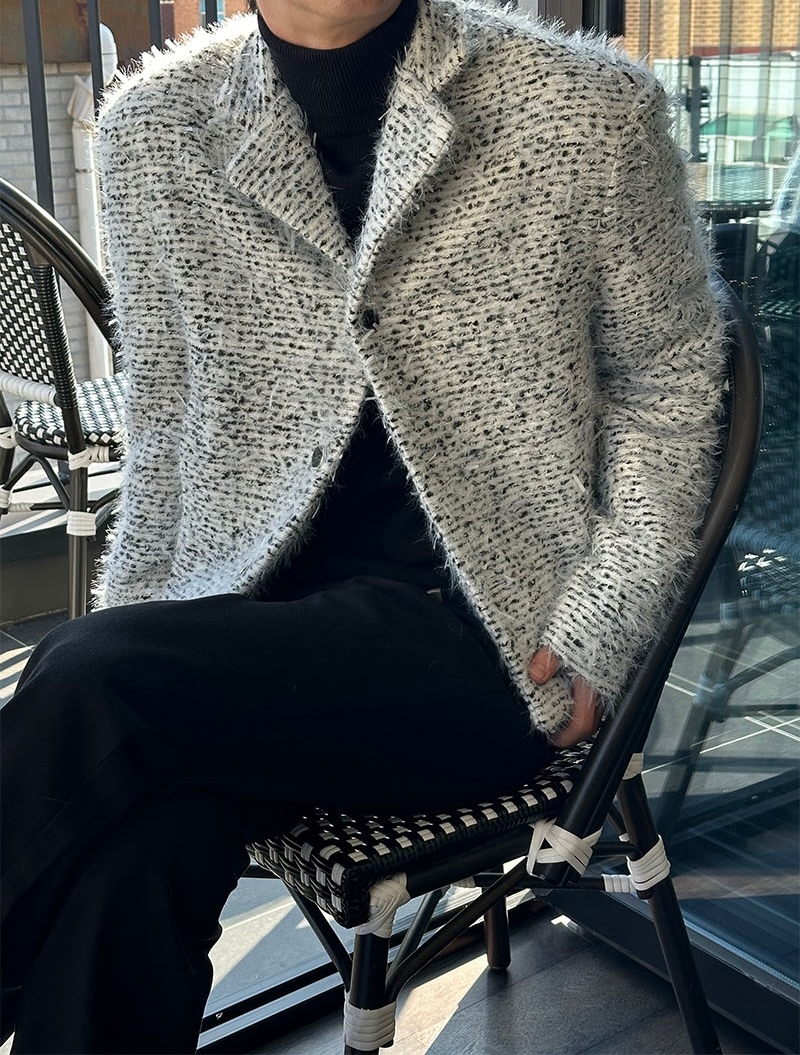 獵犬短版毛皮外套