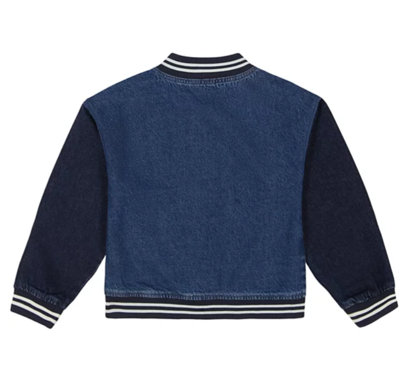 【預購】Tommy Hilfiger G112557 大女童牛仔棒球外套