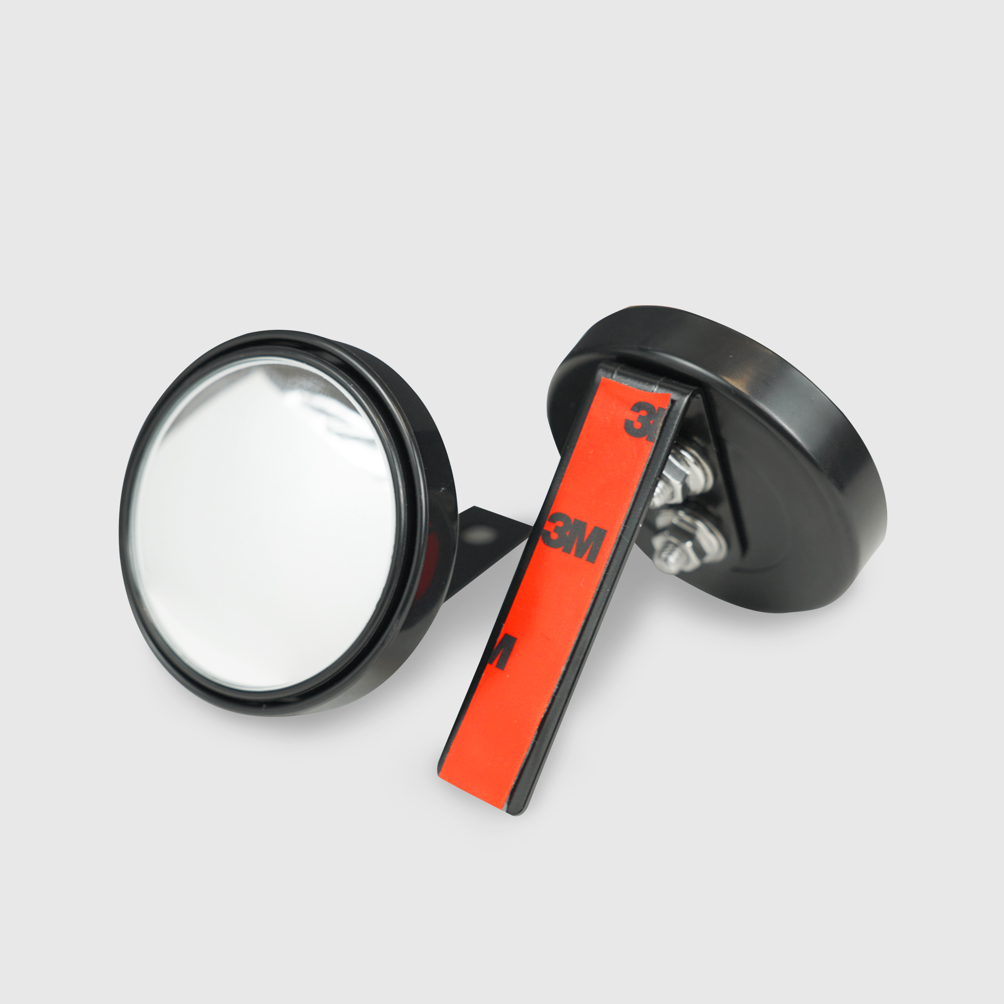 機車通用型配件｜360°可調式小圓鏡