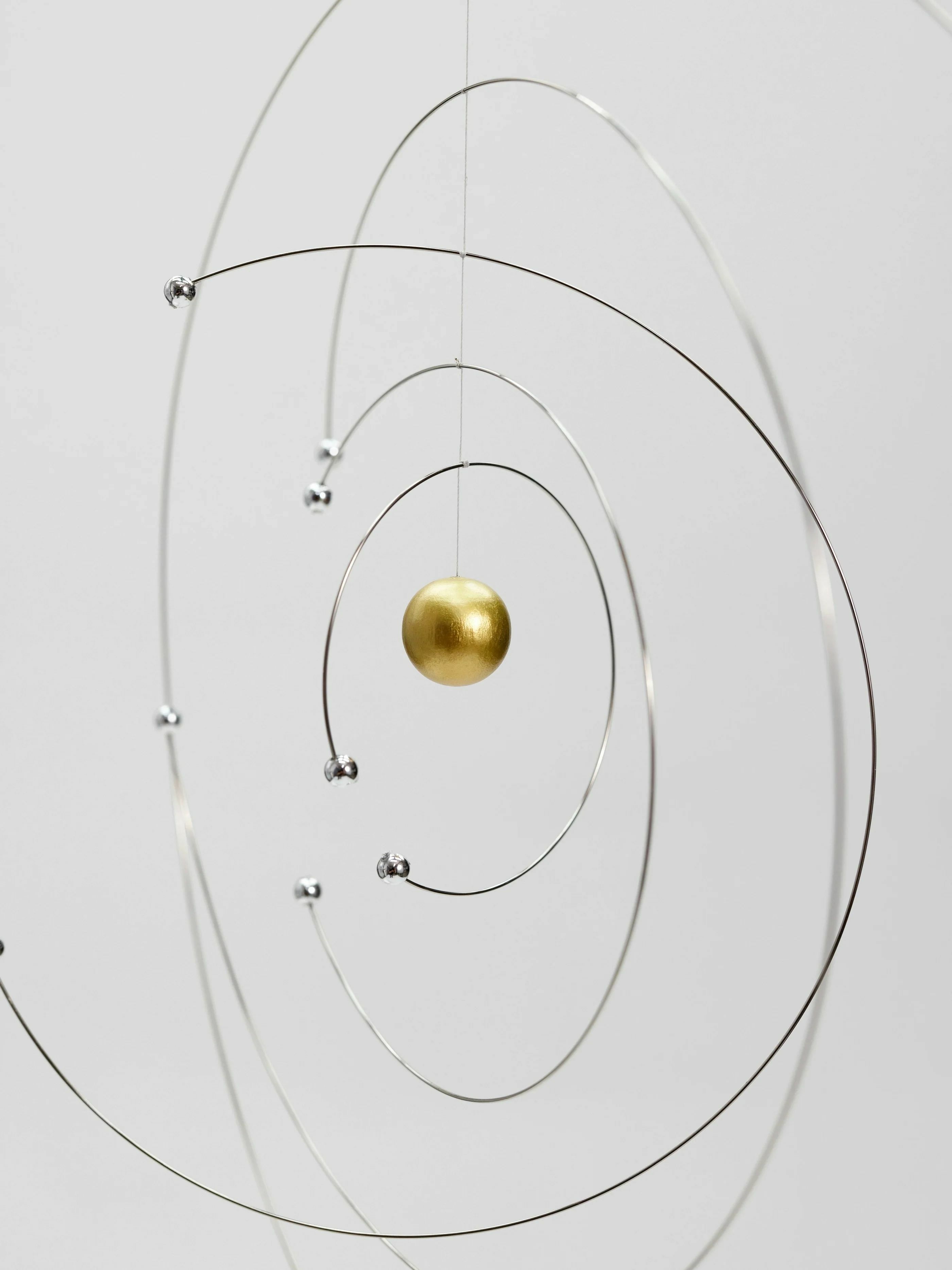 丹麥Flensted Hanging Art 手工平衡吊飾, 441, Niels Bohr Atom Mo