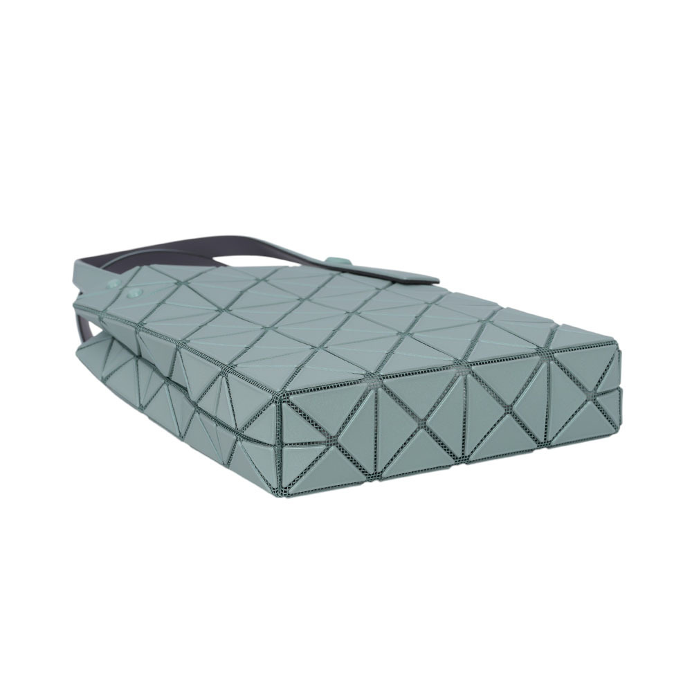 【ISSEY MIYAKE三宅一生】BAO BAO Prism Plus 5X4 霧面迷你手提包(灰綠色) AG511 60