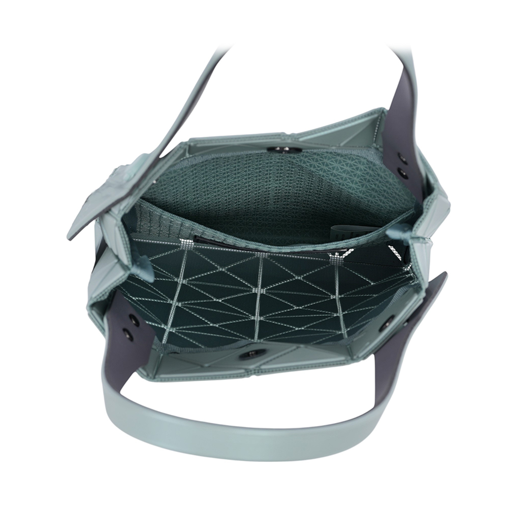 【ISSEY MIYAKE三宅一生】BAO BAO Prism Plus 5X4 霧面迷你手提包(灰綠色) AG511 60