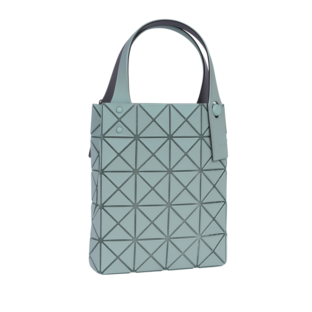 【ISSEY MIYAKE三宅一生】BAO BAO Prism Plus 5X4 霧面迷你手提包(灰綠色) AG511 60