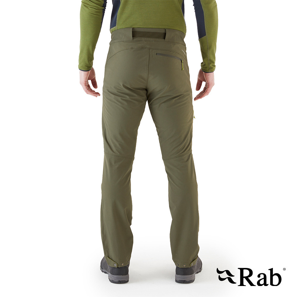 Rab Incline AS Pants Men's 男款 防風防潑水軟殼長褲 軍綠 QFU-84-ARM [HappyOutdoor]