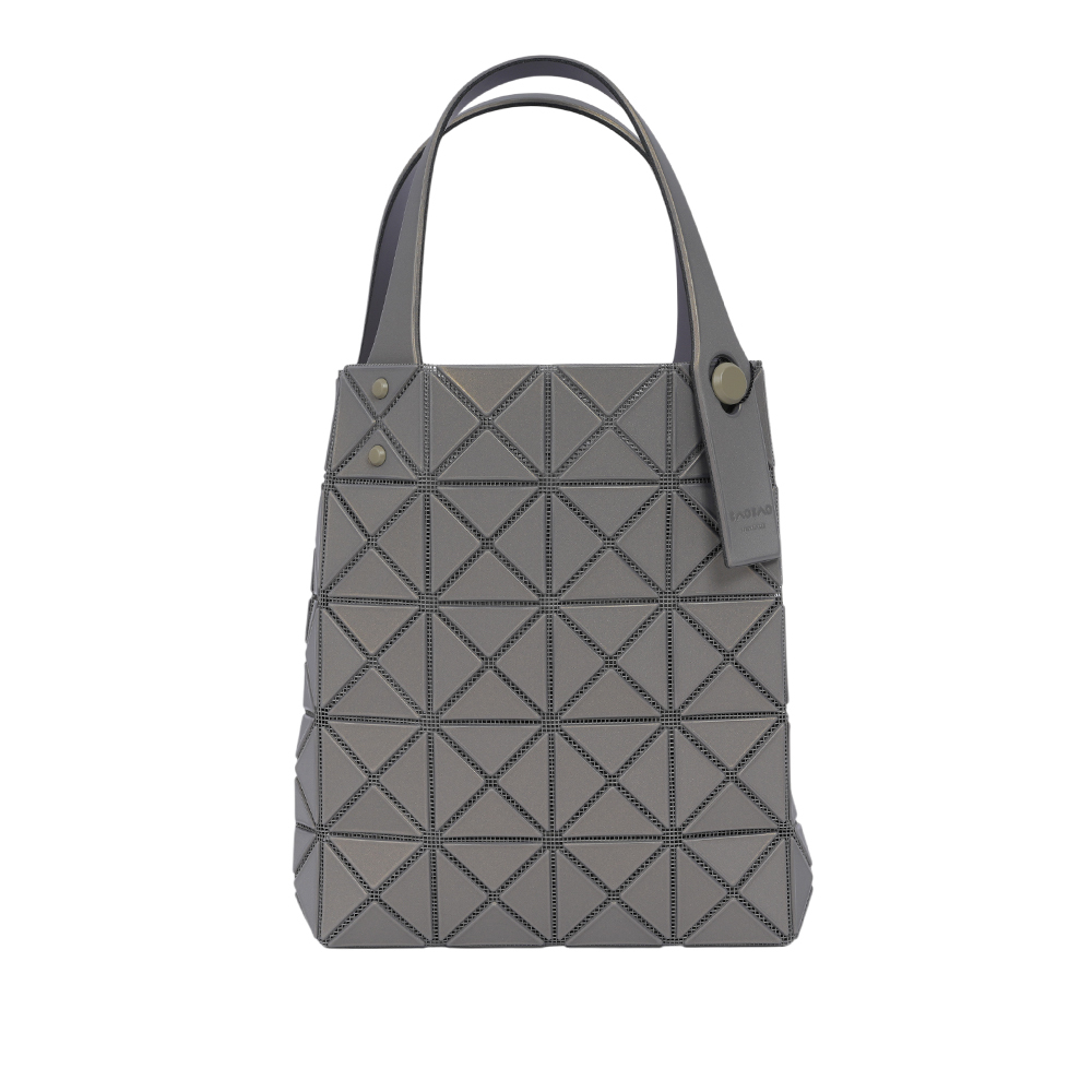 【ISSEY MIYAKE三宅一生】BAO BAO Prism Plus 5X4 霧面迷你手提包(灰色) AG511 12