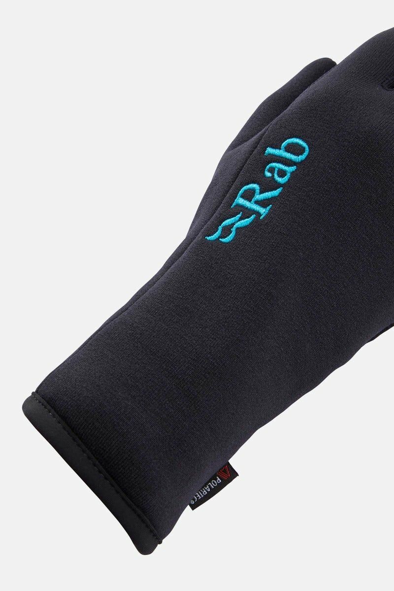 Rab Women's Power Stretch Pro Glove 女款 彈性透氣保暖手套 深墨藍 QAG-65 (2色) [HappyOutdoor]