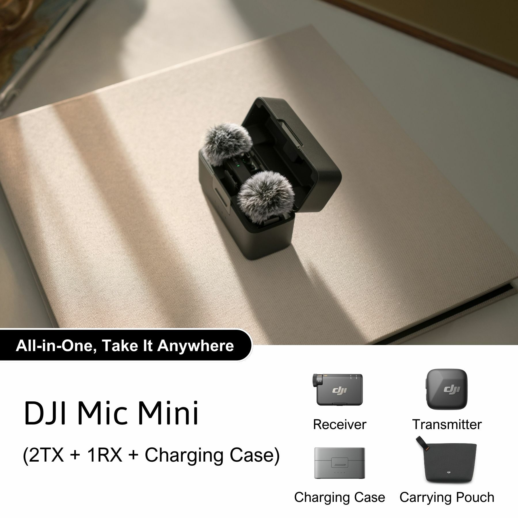 DJI Mic Mini 迷你無線麥克風