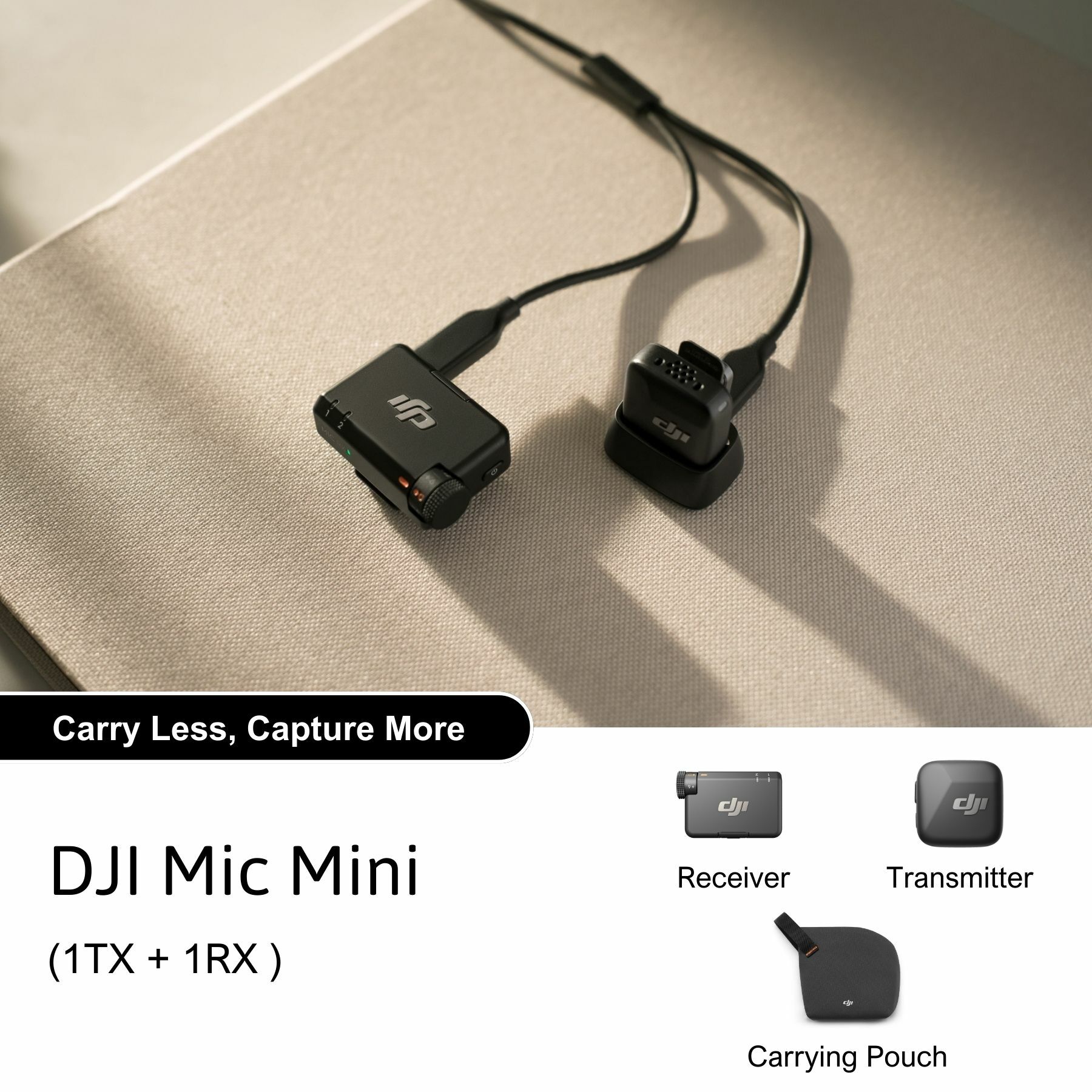 DJI Mic Mini 迷你無線麥克風