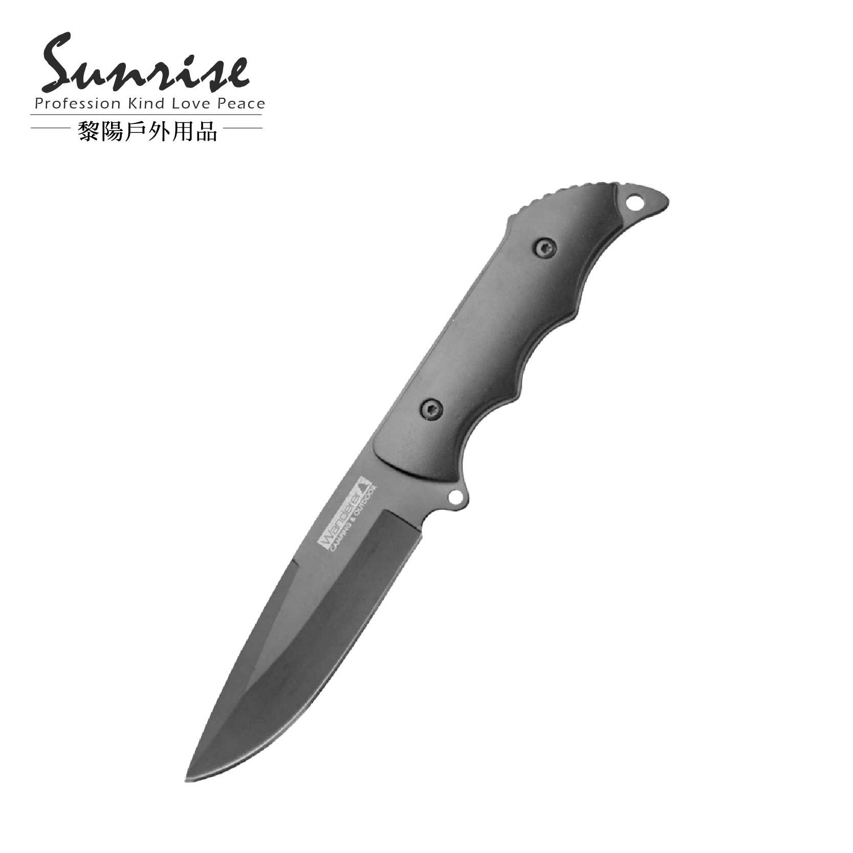 戶外實用鋁柄小直刀 野外求生/野營/露營/登山 84CBZ1212