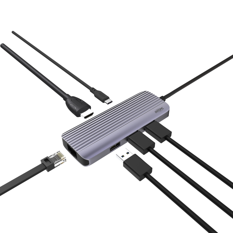 六合一多功能Type-C轉接器 HBC-760