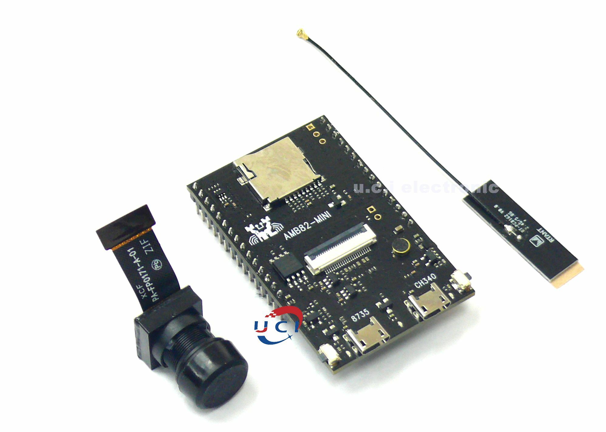 【UCI電子】(5-6)  Realtek AMB82-mini AI Camera (Ameba RTL8735B)
