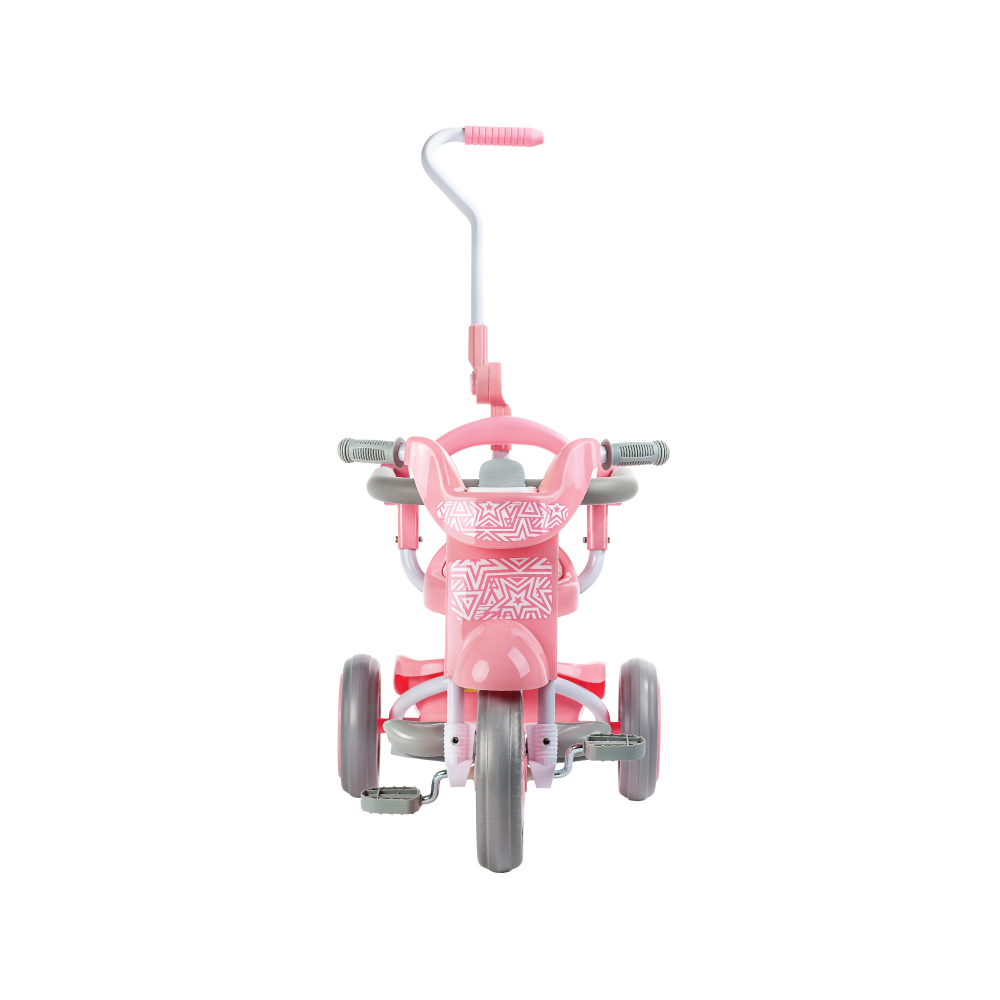 Kids Star 1st Move Foldable Tricycle Sweet Pink