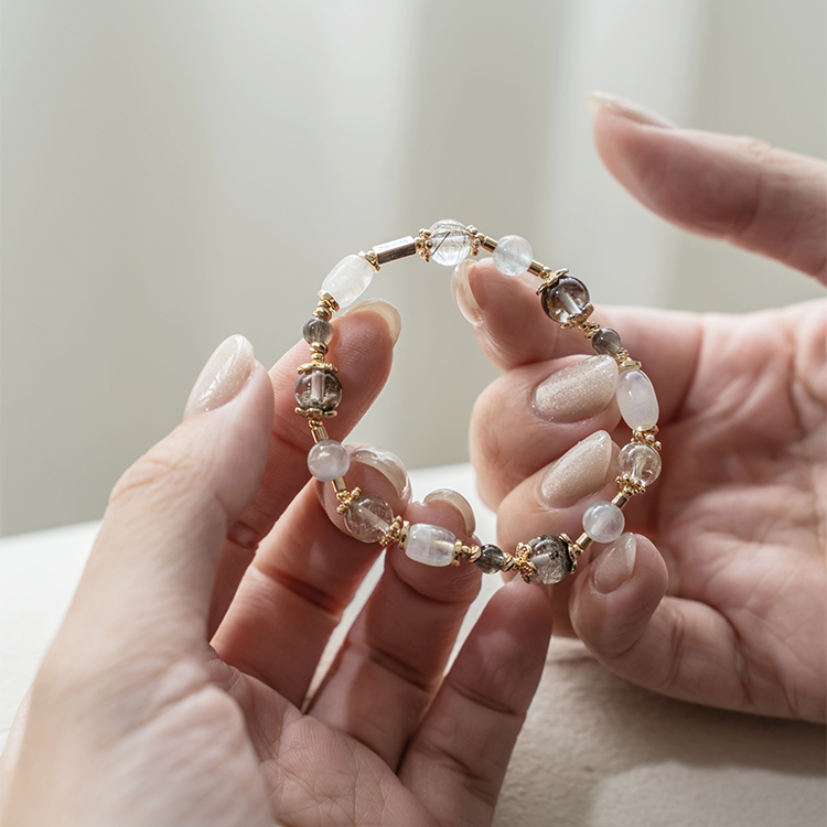 重生：藍月光｜黑幽靈髮｜銀髮晶｜骨幹黑太陽｜灰藍兔毛