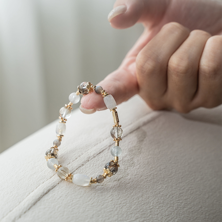 重生：藍月光｜黑幽靈髮｜銀髮晶｜骨幹黑太陽｜灰藍兔毛