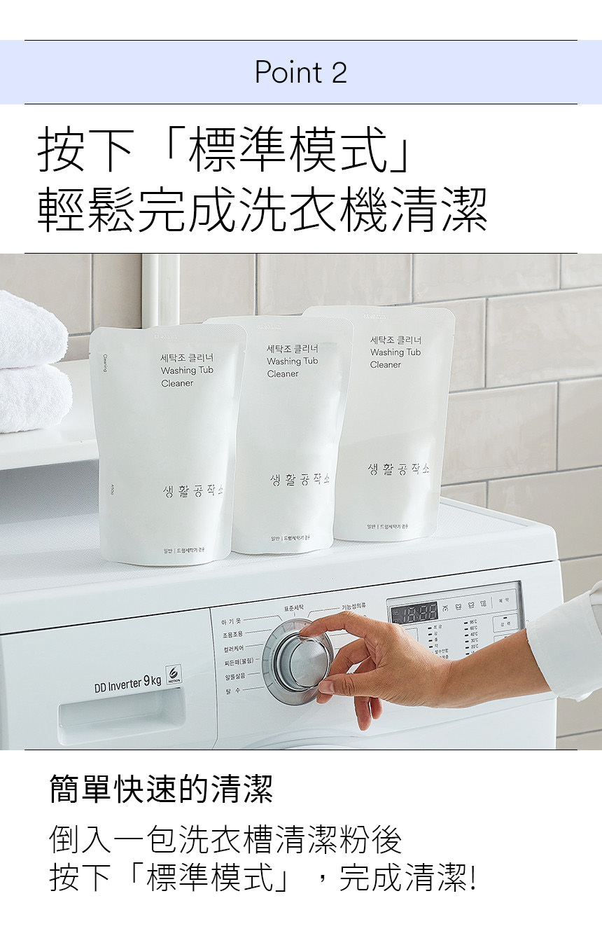 SAENGONG 生活工作所 洗衣槽清潔粉