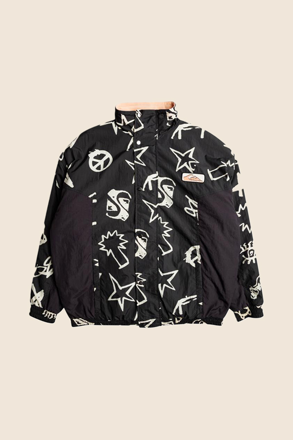 QUIKSILVER - TAKE US BACK 立領印花外套