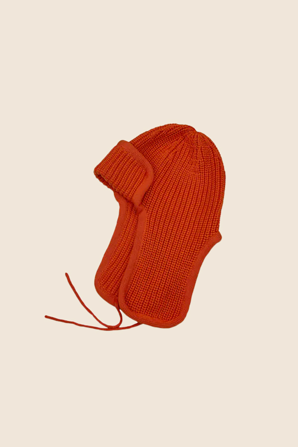 HUNTISM -  針織飛行帽（橘色）