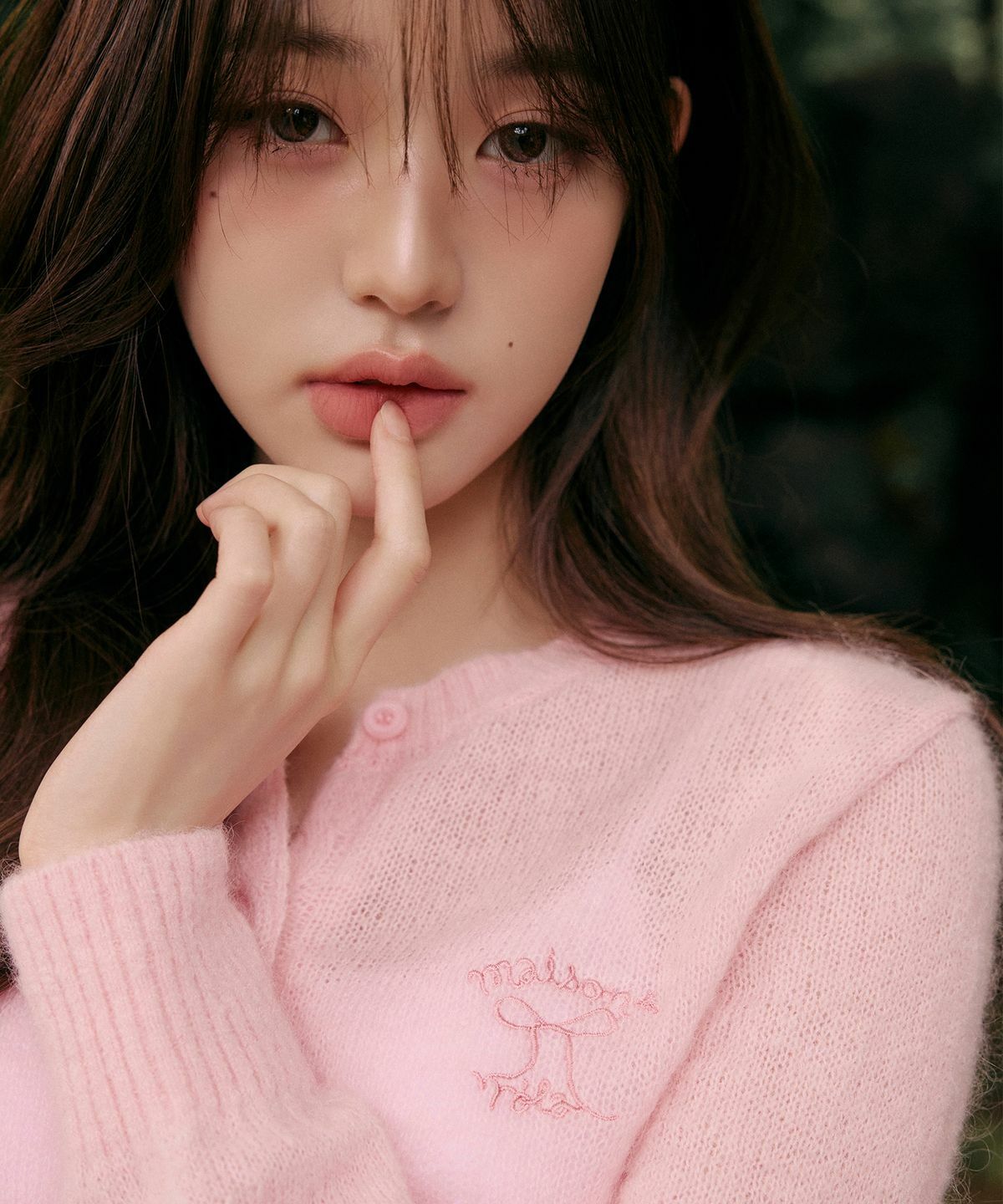 ROLAROLA MOHAIR WOOL BLENDED CARDIGAN