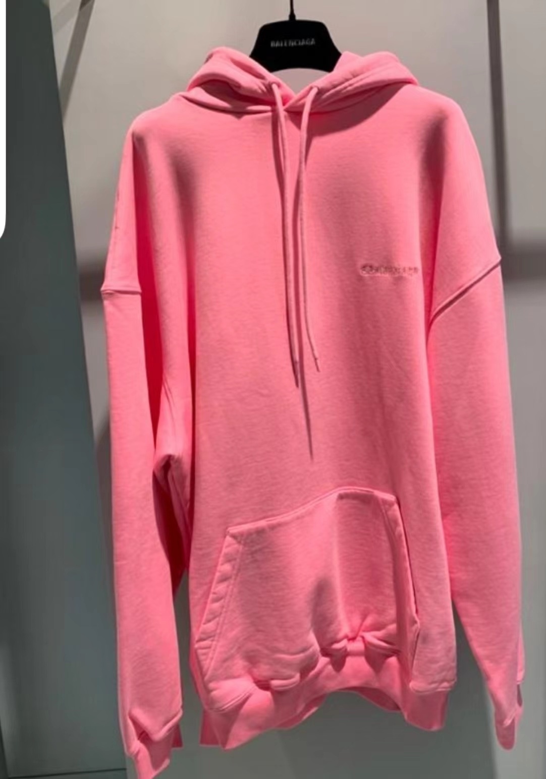 Balenciaga 粉色衛衣-M