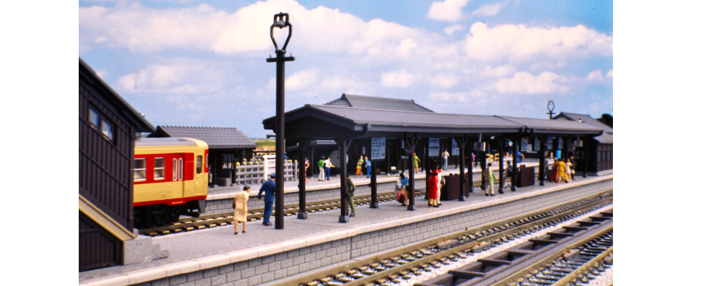 Kato 23-131 N規 農村車站擴充配件.套件