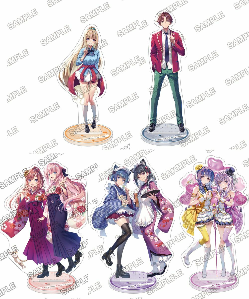 預購-『歡迎來到實力至上主義的教室  Fest 2024』 壓克力人形立牌 系列 【日本進口精品】
