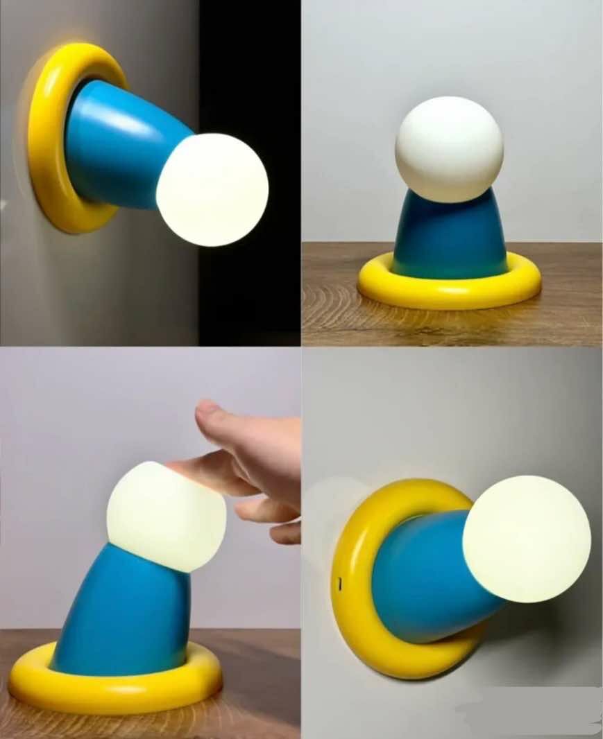 可愛小叮噹 哆啦A夢 伸出圓手 拍拍燈