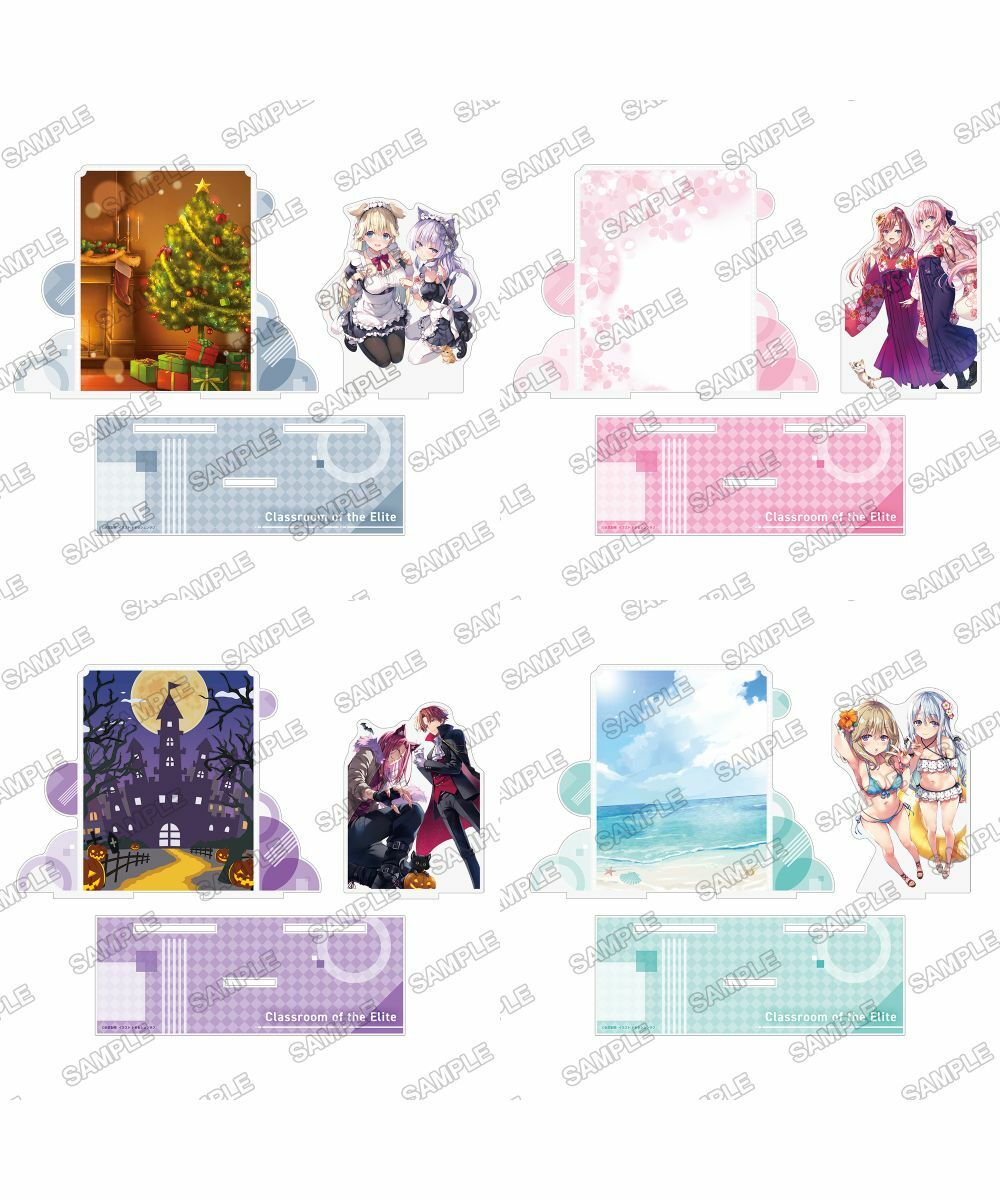 預購-『歡迎來到實力至上主義的教室  Fest 2024』 壓克力場景立牌 系列 【日本進口精品】