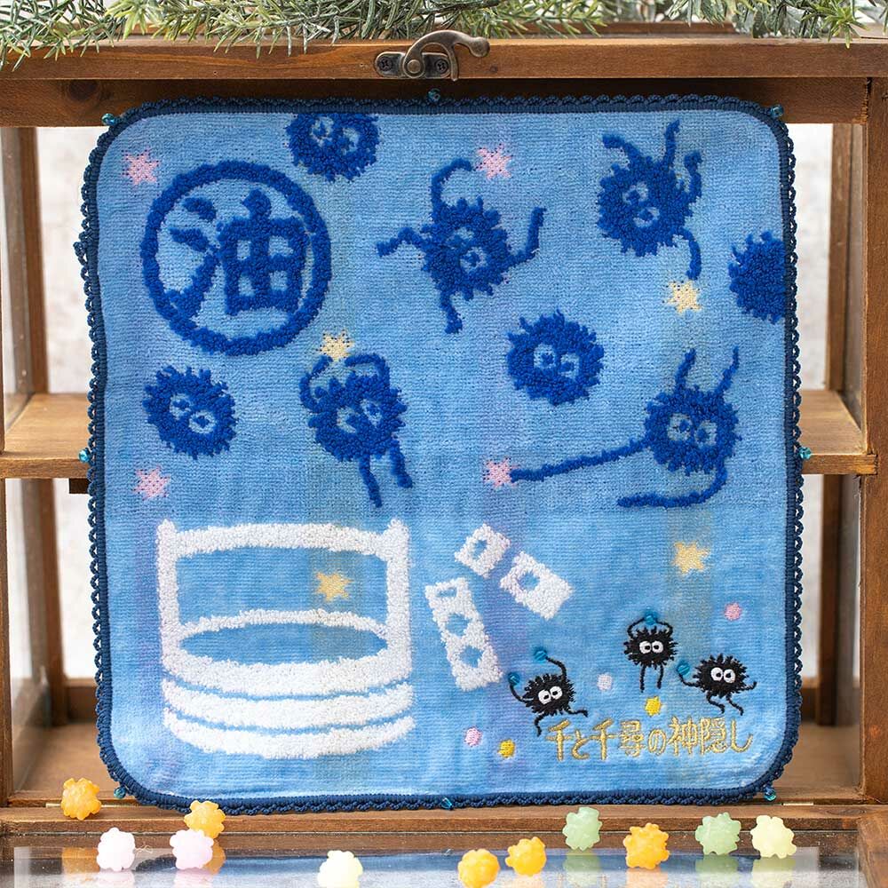 迷你毛巾 神隱少女 煤煤蟲