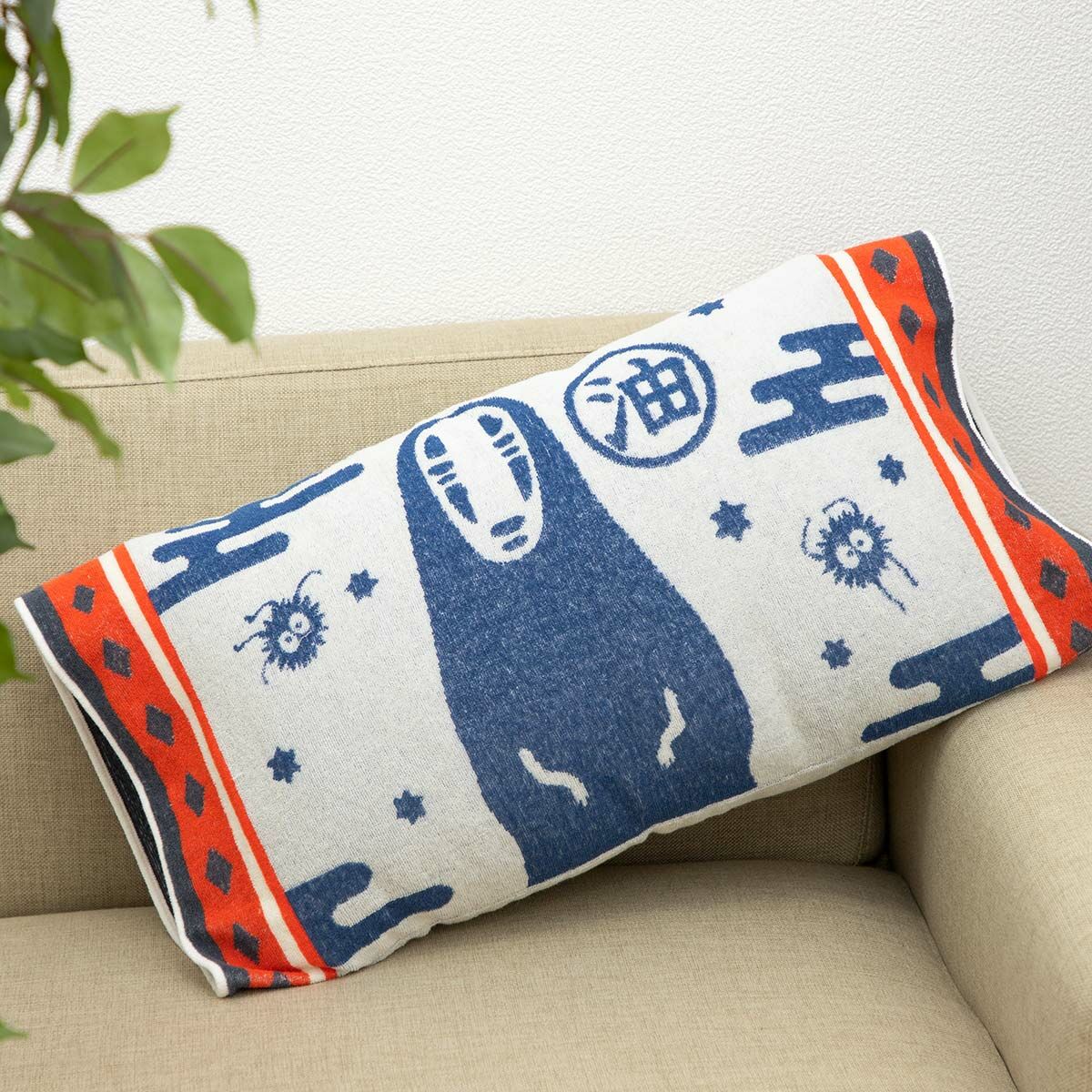 毛巾枕頭套 神隱少女 無臉男和夜空(大人用)