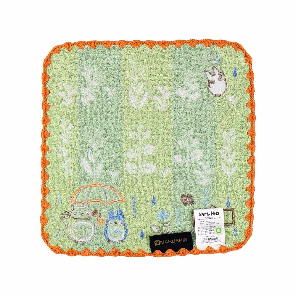 迷你毛巾 龍貓 大雨傘