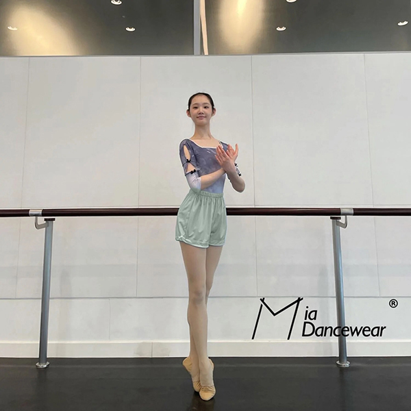 舞者品牌Mia Dancewear【MIA-Shorts02 束口排汗短褲】