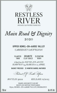 Restless River Main Road & Dignity 2021 (RP94)