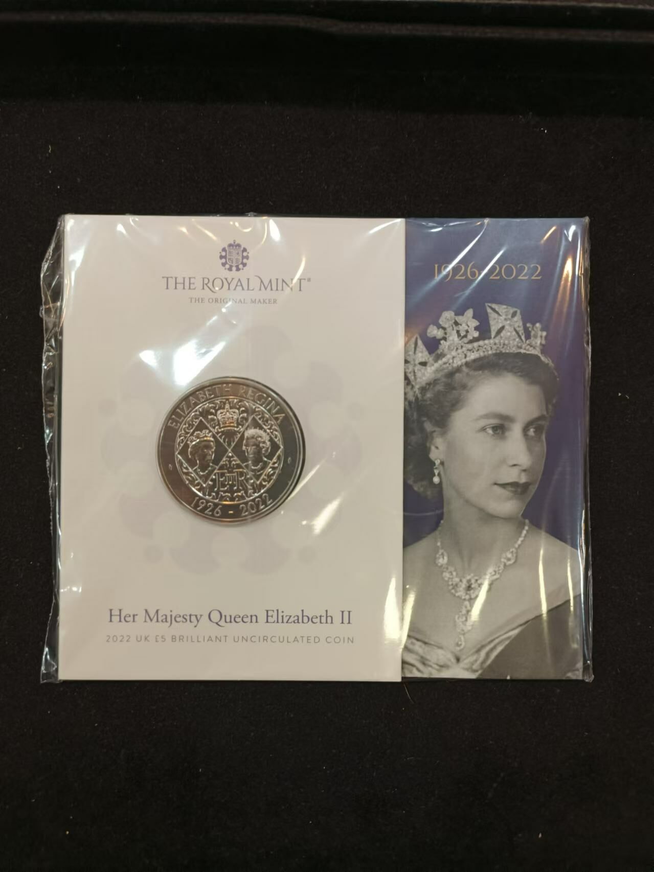 2022英女皇伊利沙白二世五英磅紀念幣