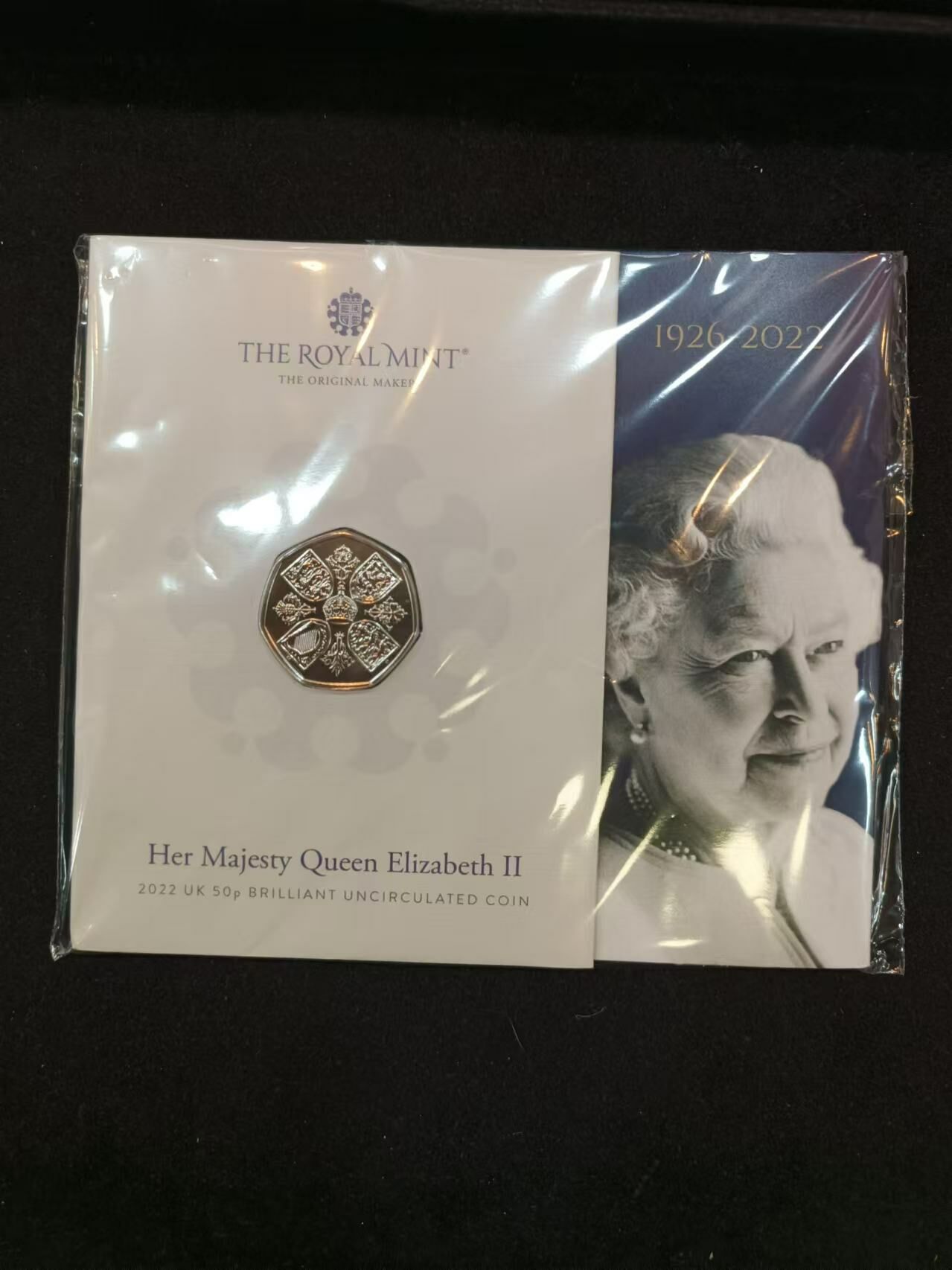 2022英女皇伊利沙白二世五十便士紀念幣