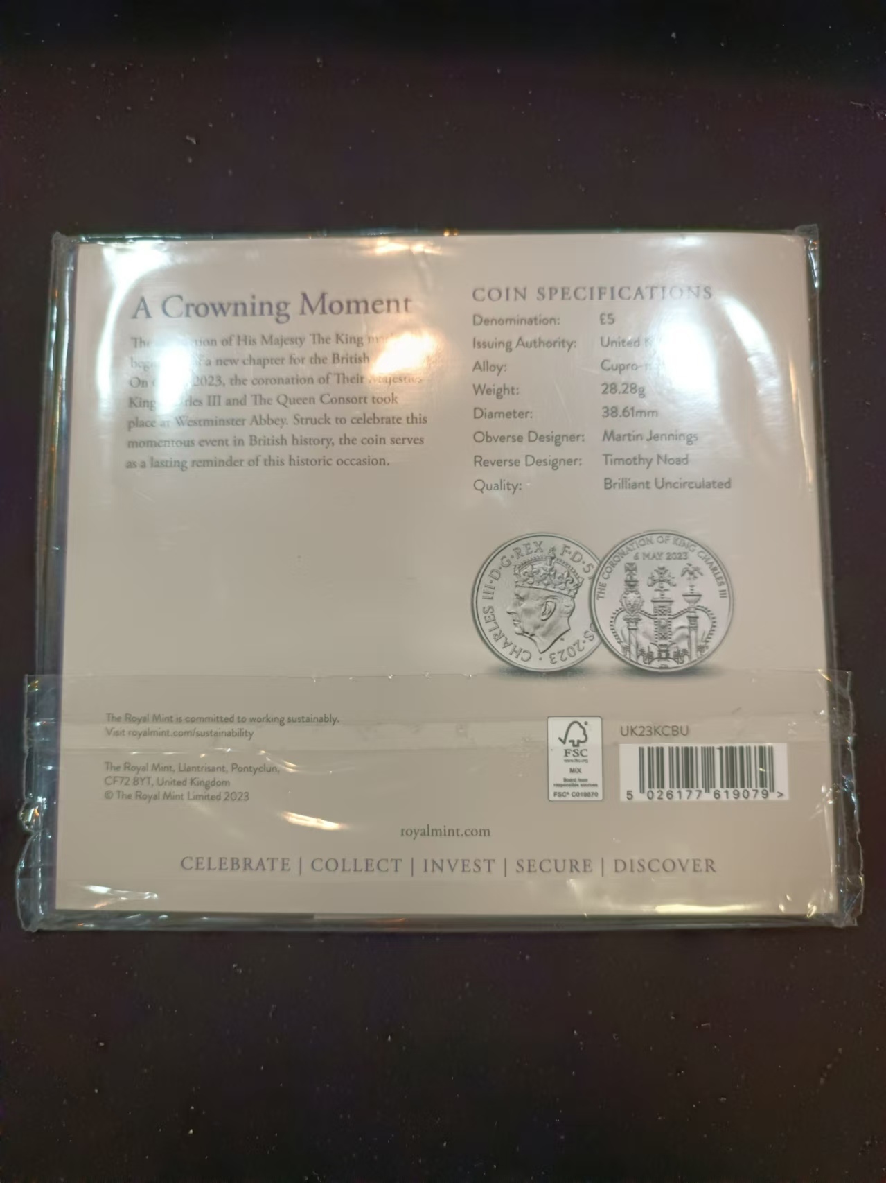 查爾斯三世國王加冕紀念幣