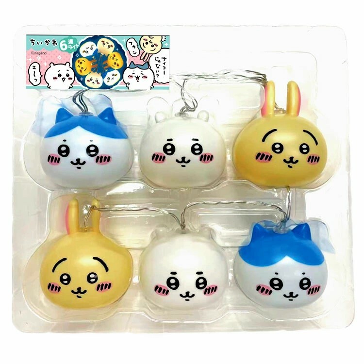 ISNEAKERS｜日本 Chiikawa 吉伊卡哇 Chikawa 6 燈組合