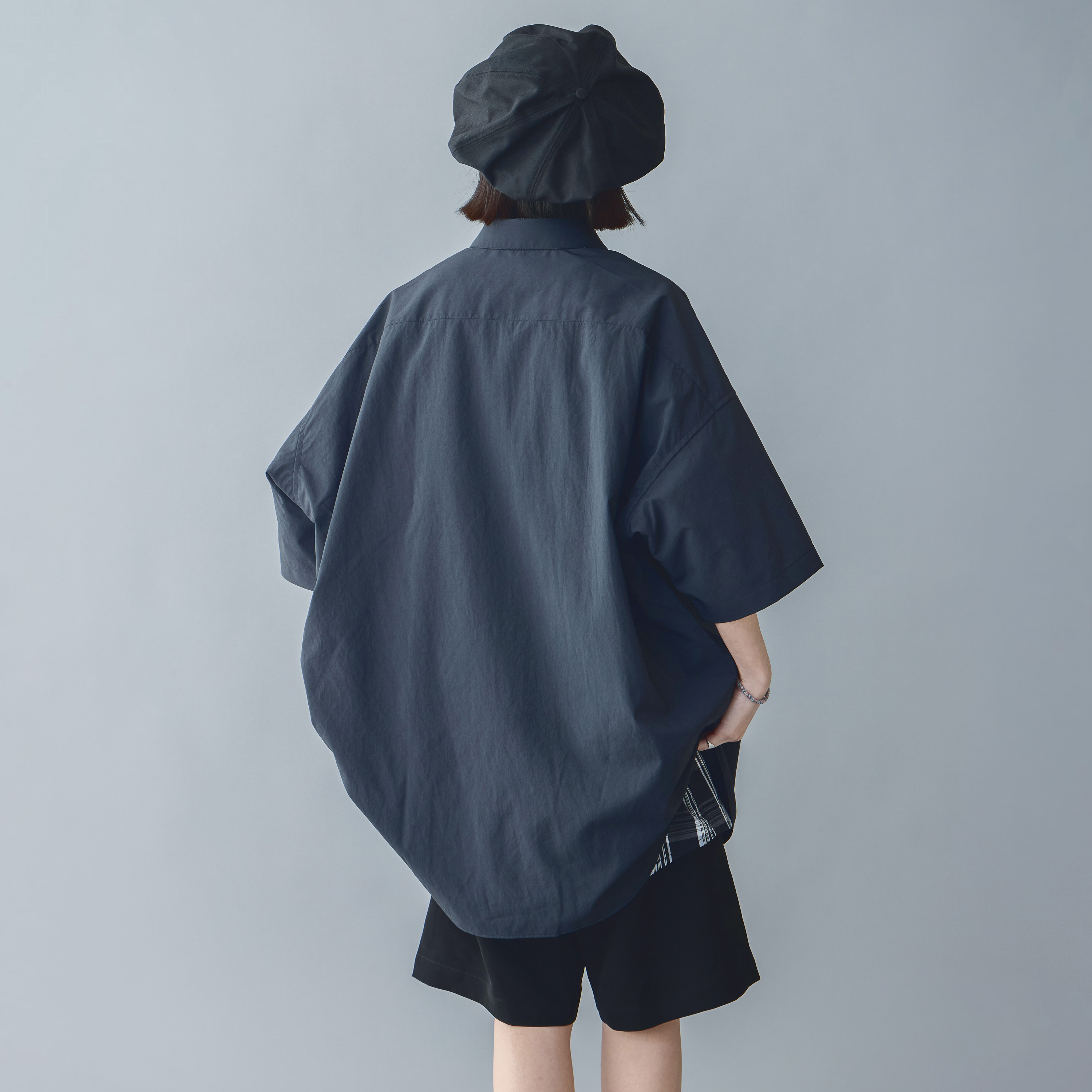N.HOOLYWOOD - 2241-SH12-010 Half Sleeve Big Shirt