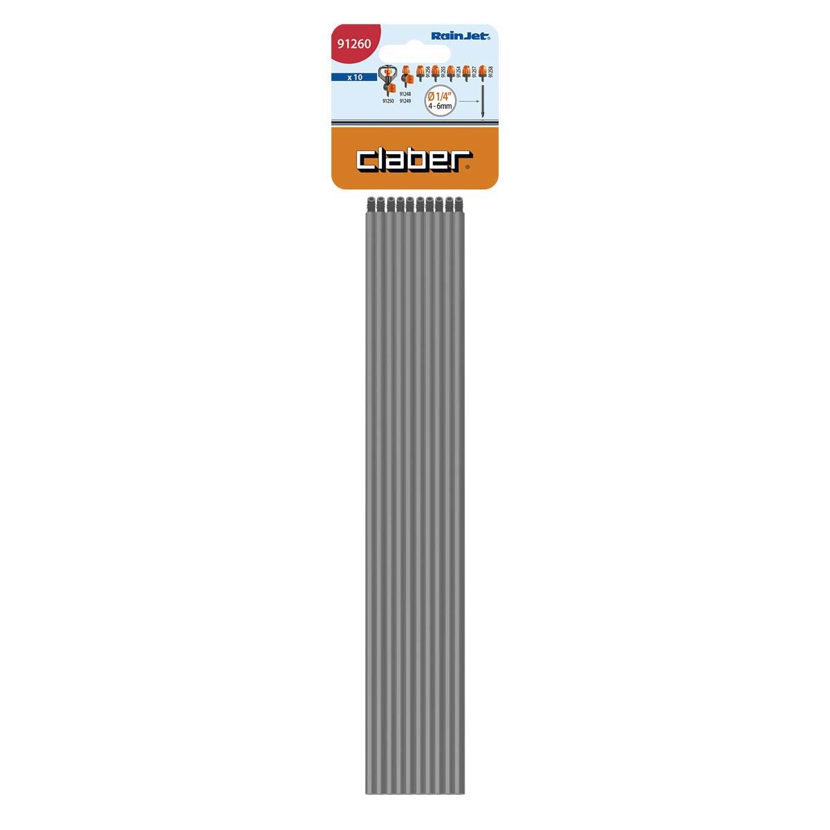 意大利"CLABER" 1/4'昇高接駁管(10個/包)-[91260]