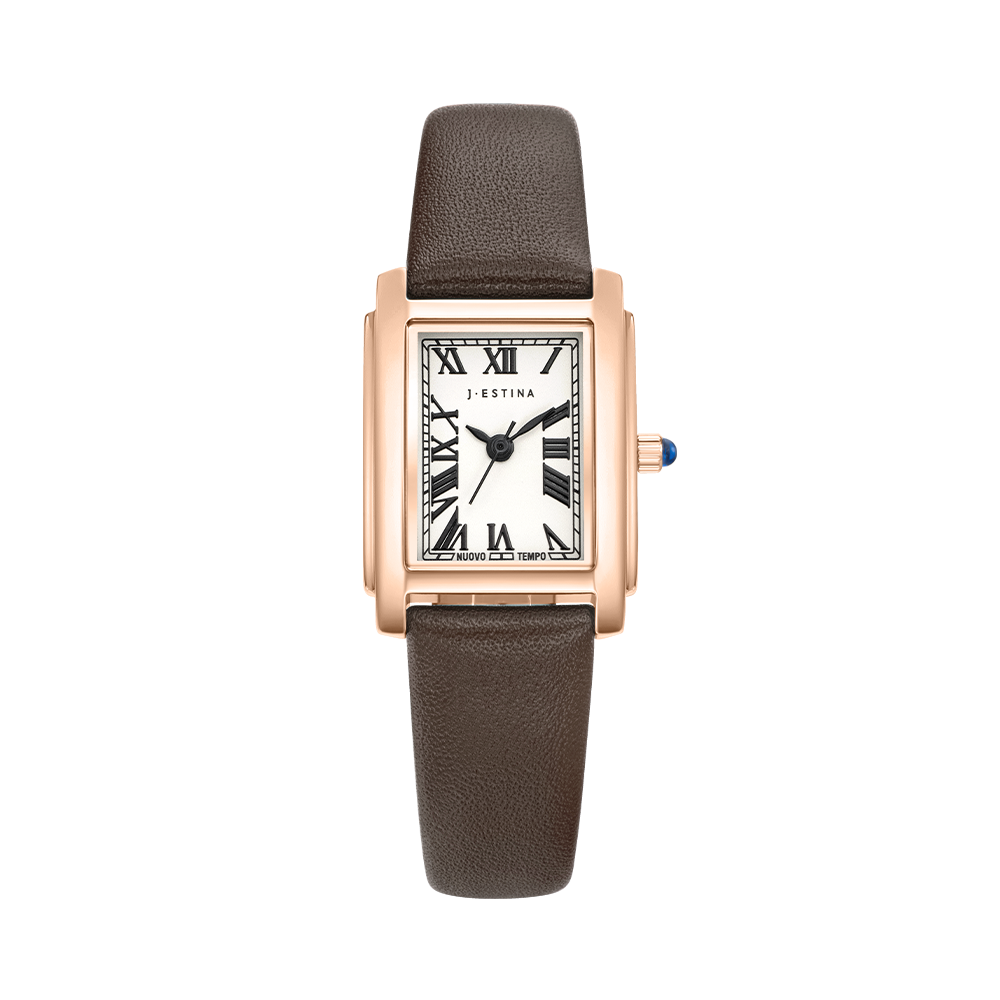 J.estina Nuovo Tempo Watch 經典皮革手錶