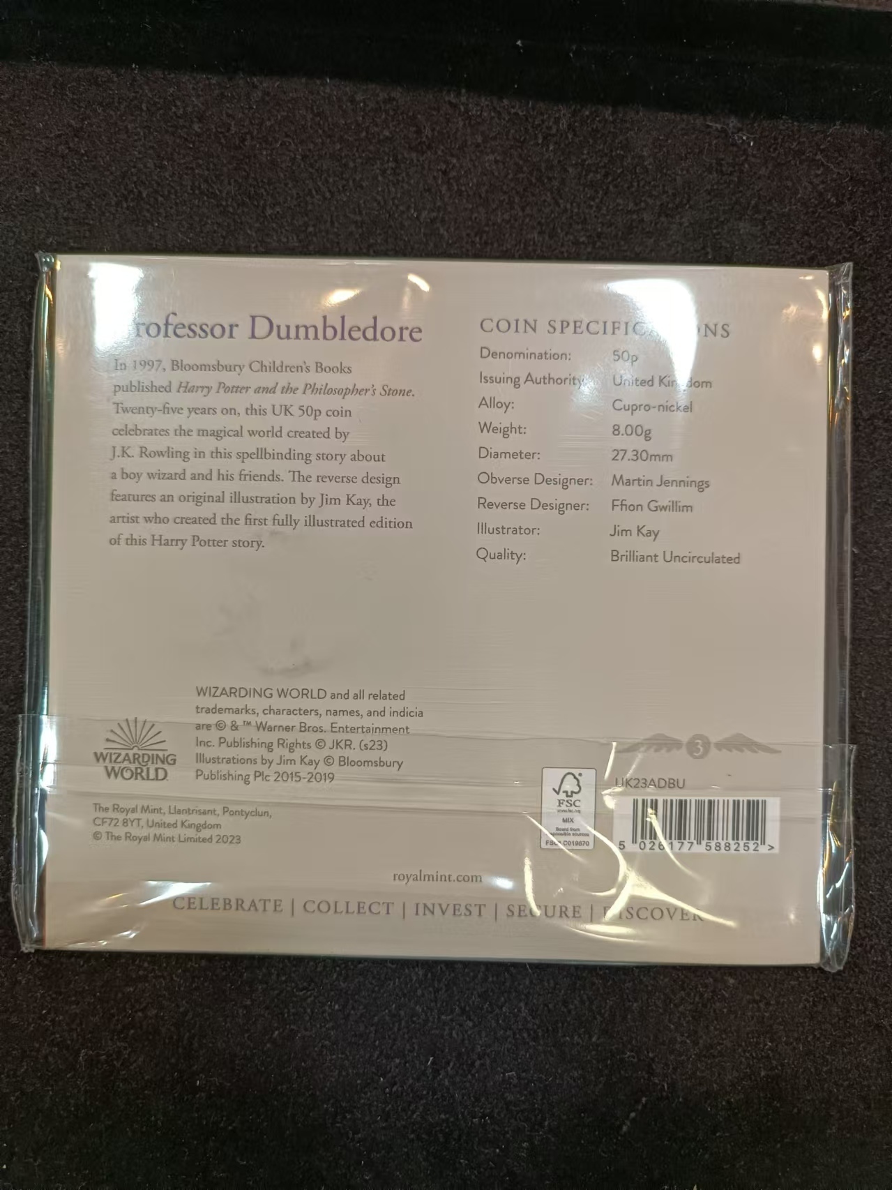 哈利波特25周年紀念幣