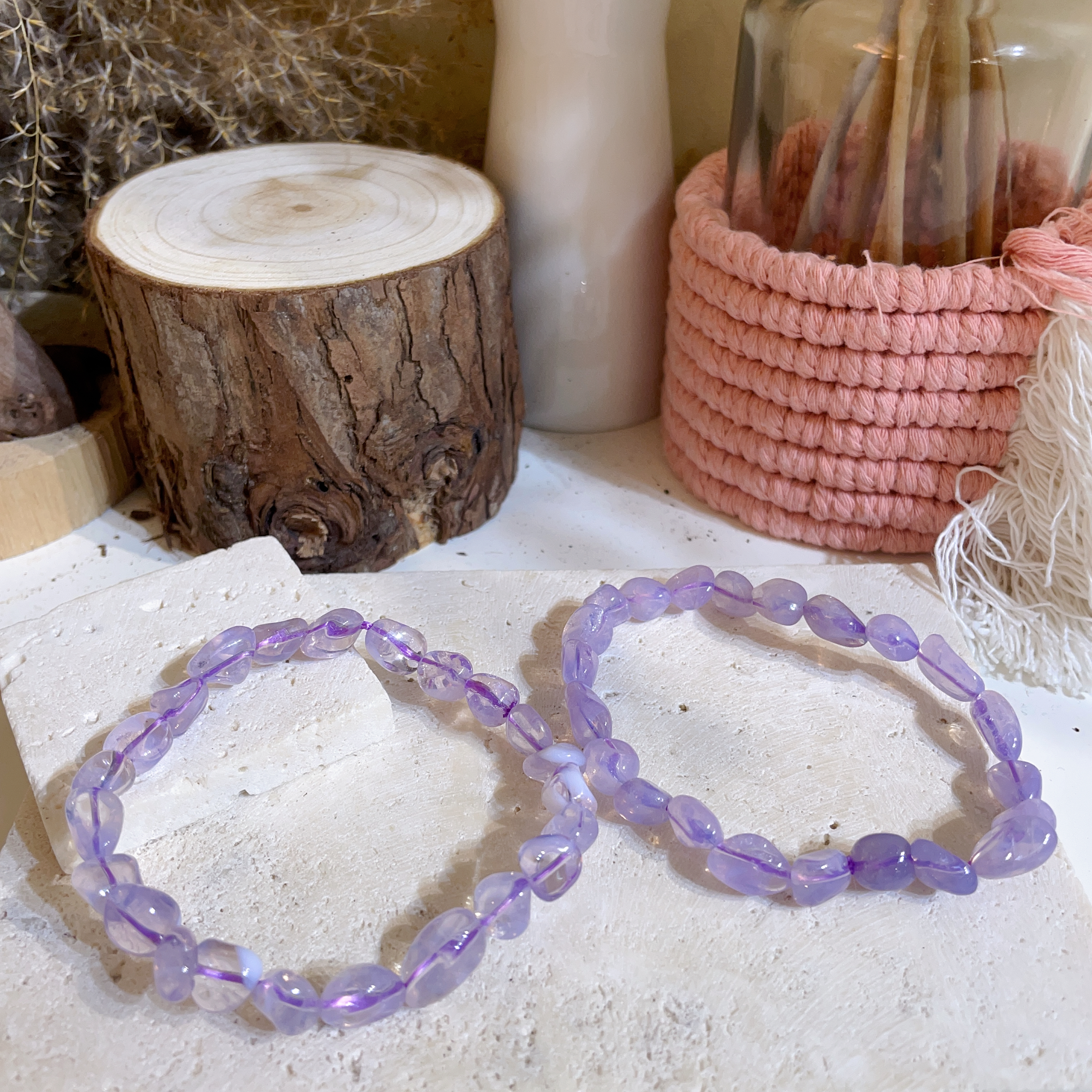 紫玉晶隨形手串 7mm