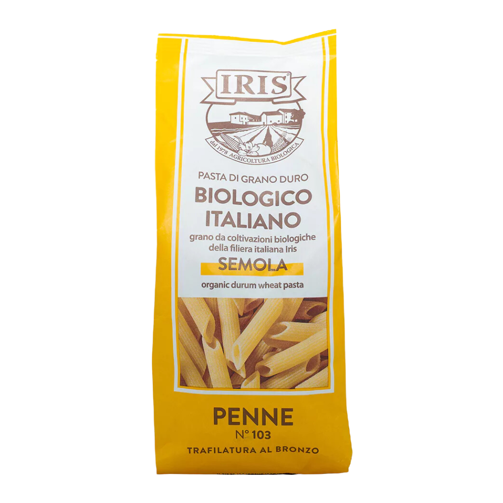 IRIS BIO - 有機純素高纖小麥長通粉  (新舊包裝隨機發貨) (500g) (55723)