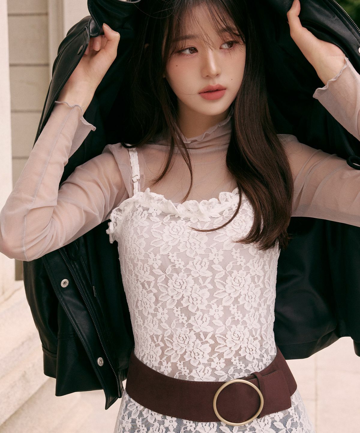 ROLAROLA LACE LAYERED ONEPIECE