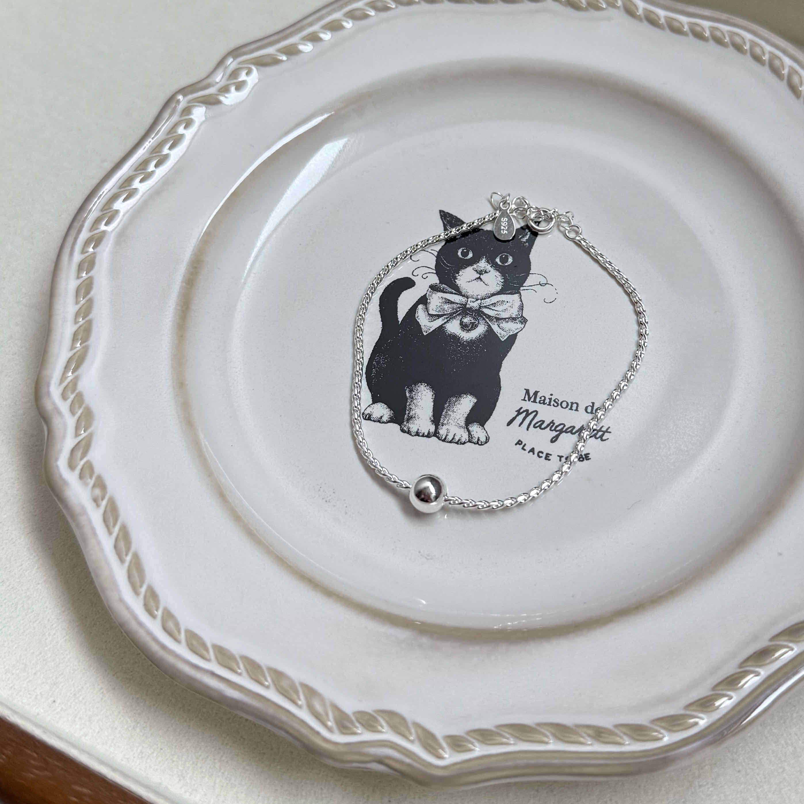 🇰🇷925 silver 厚磅圓珠手鍊