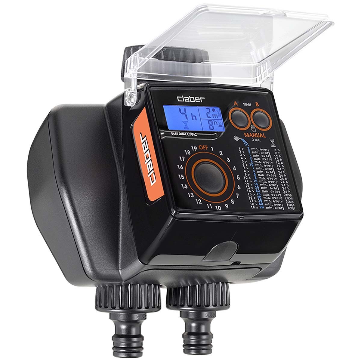 意大利"CLABER" 3/4"預設式灑水時間制(雙出水位)-[8485]